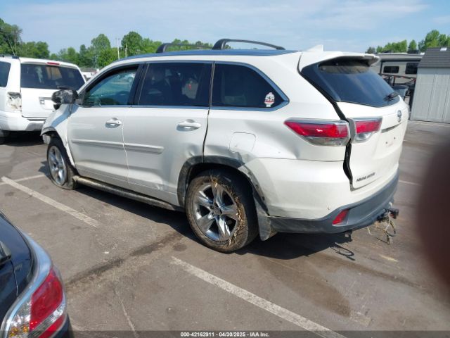 5TDYKRFH5ES033336 Toyota Highlander Limited V6