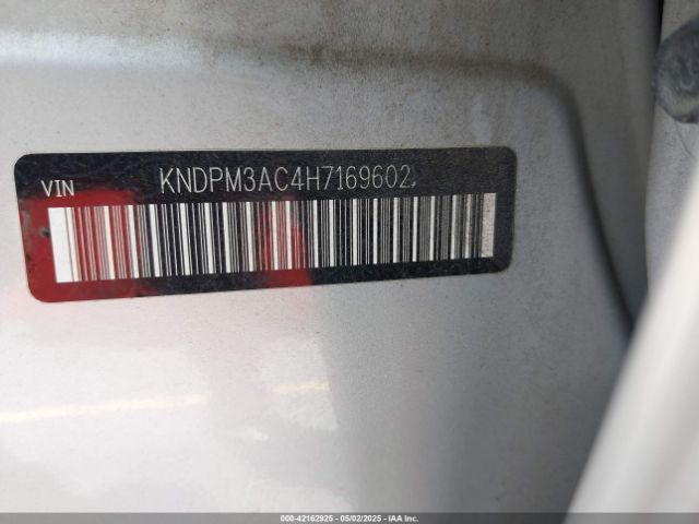 KNDPM3AC4H7169602 KIA Sportage Lx