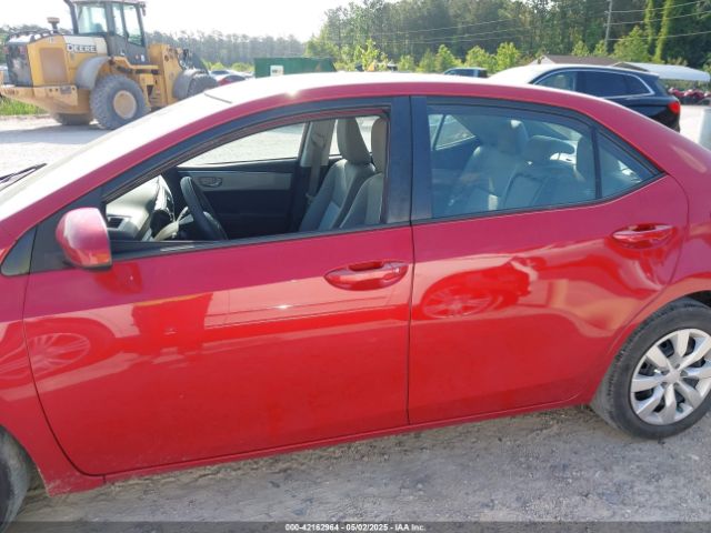2T1BURHE2GC630927 Toyota COROLLA LE