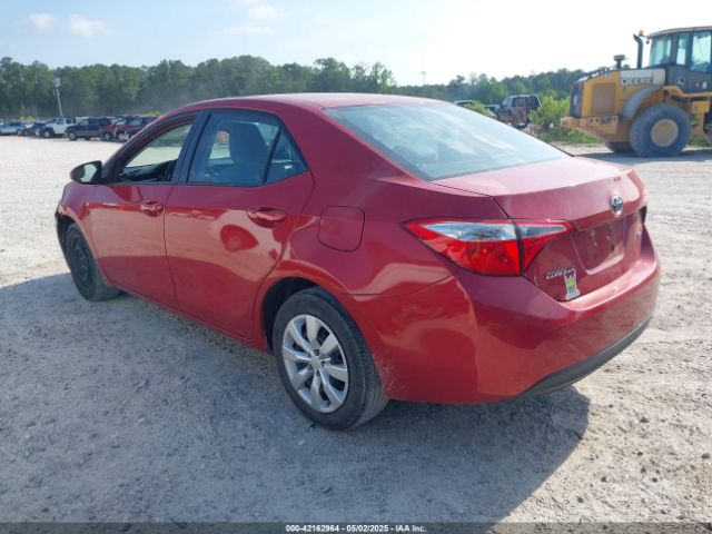 2T1BURHE2GC630927 Toyota COROLLA LE