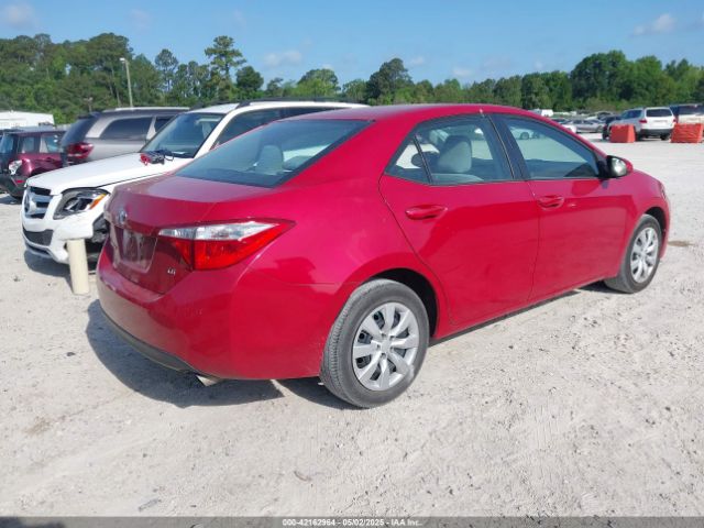 2T1BURHE2GC630927 Toyota COROLLA LE
