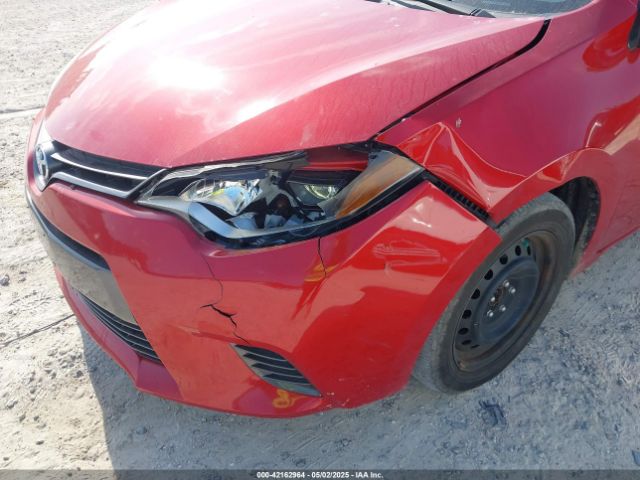 2T1BURHE2GC630927 Toyota COROLLA LE