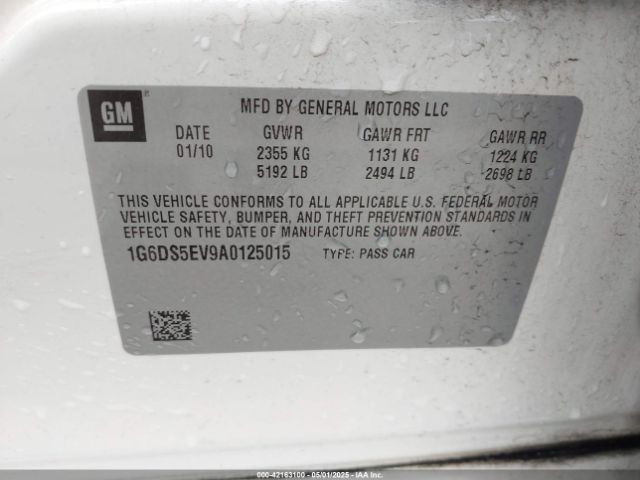 2010 CADILLAC CTS 1G6DS5EV9A0125015 Photo 8