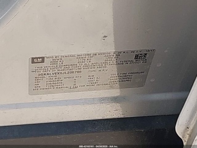 2018 GMC TERRAIN 3GKALVEX6JL206785 Photo 8