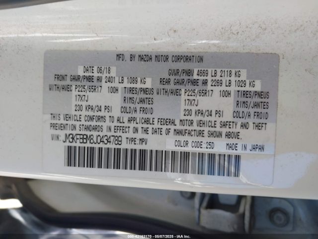JM3KFBBM8J0434789 Mazda py cylinder deactivation