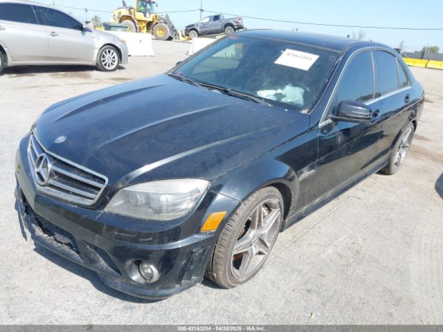 2010 MERCEDES-BENZ C 63 AMG WDDGF7HB9AF438001 Photo 1