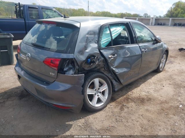 3VWRA7AU3FM072344 Volkswagen Golf Tdi S 4-door