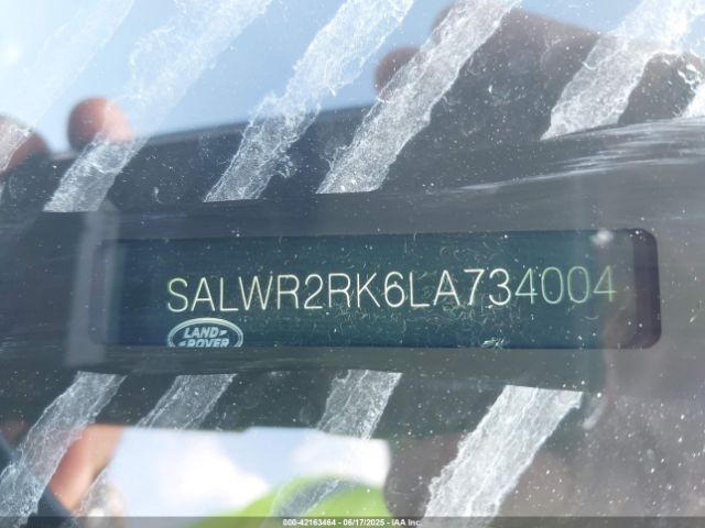 SALWR2RK6LA734004 Land Rover Range Rover Sport Hse Td6