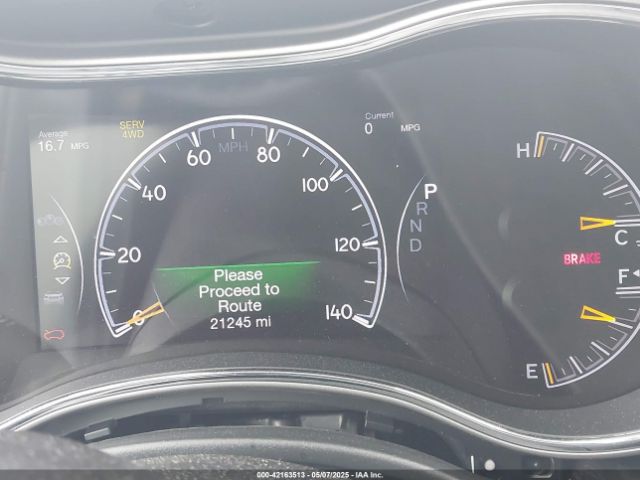 1C4RJFCT2LC135805 Jeep Grand Cherokee Overland 4x4