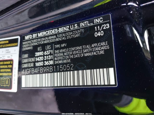 2024 MERCEDES-BENZ GLE 350 4JGFB4FB9RB115052 Photo 8