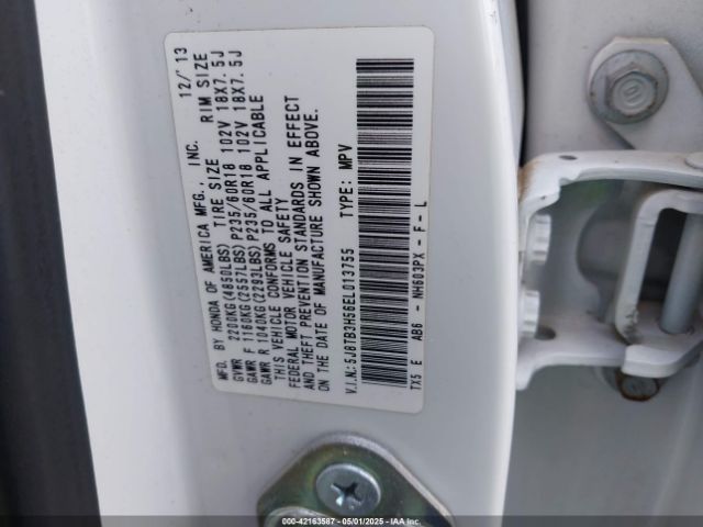 5J8TB3H56EL013755 Acura RDX