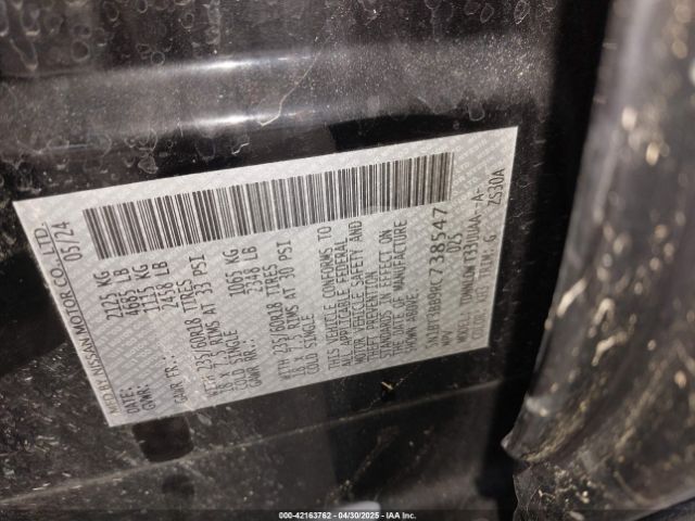 5N1BT3BB9RC738547 Nissan Rogue