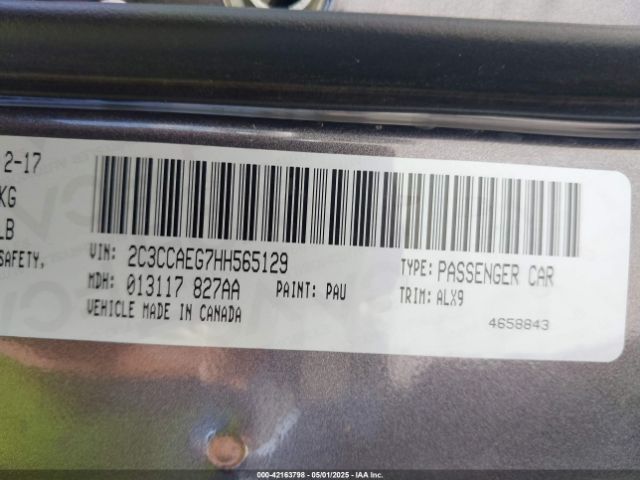 2C3CCAEG7HH565129 Chrysler 300
