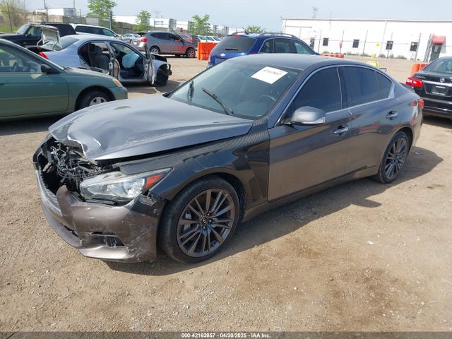 JN1FV7AR8GM451720 Infiniti Q50 3.0t Red Sport 400