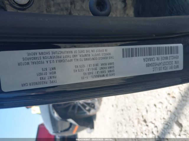 2C3CDZFJ4PH520489 Dodge Challenger R/t Scat Pack
