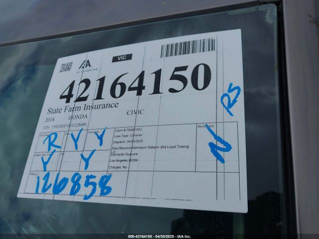 19XFB2F50EE228680 Honda Civic Lx