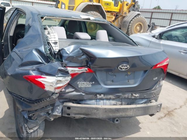 2T1BURHE4JC009597 Toyota COROLLA LE