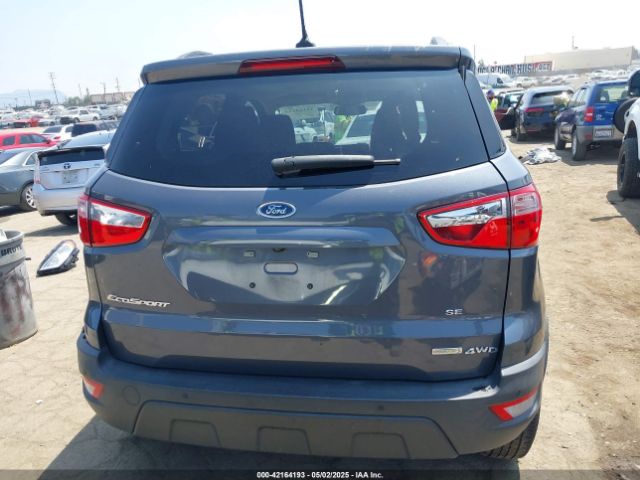 MAJ6S3GL7KC290511 Ford Ecosport Se