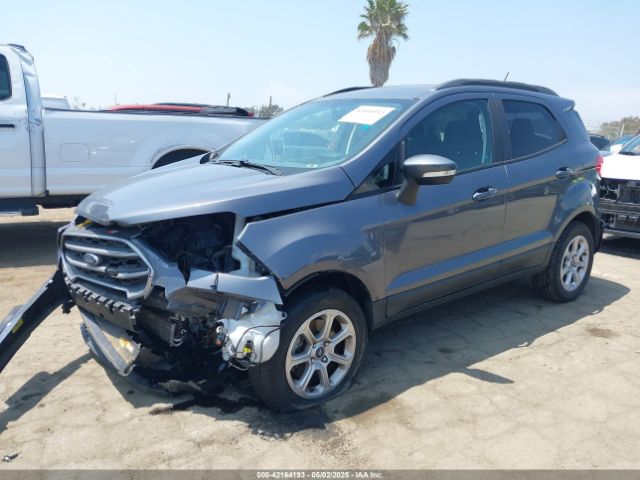 MAJ6S3GL7KC290511 Ford Ecosport Se