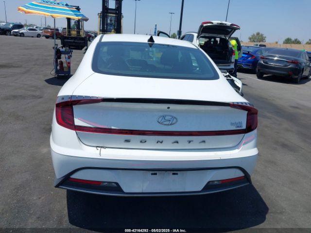 KMHL24JJ6MA033456 Hyundai Sonata Blue