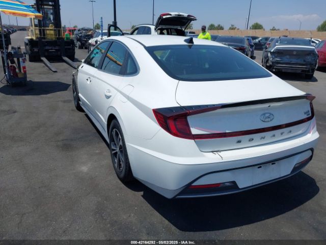 KMHL24JJ6MA033456 Hyundai Sonata Blue