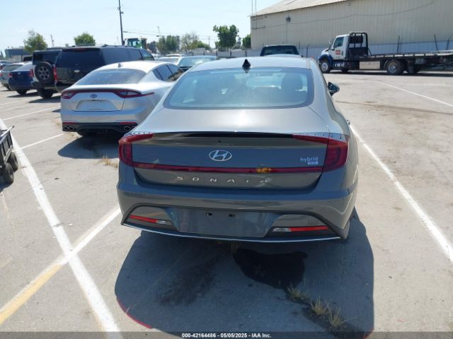 KMHL24JJ0MA020248 Hyundai Sonata Blue
