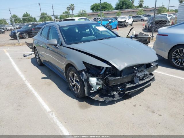 KMHL24JJ0MA020248 Hyundai Sonata Blue