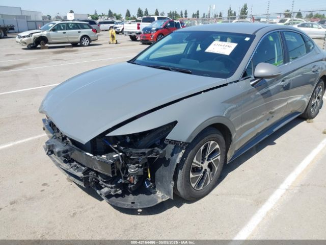 KMHL24JJ0MA020248 Hyundai Sonata Blue