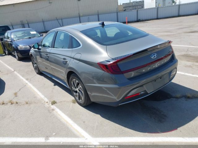 KMHL24JJ0MA020248 Hyundai Sonata Blue