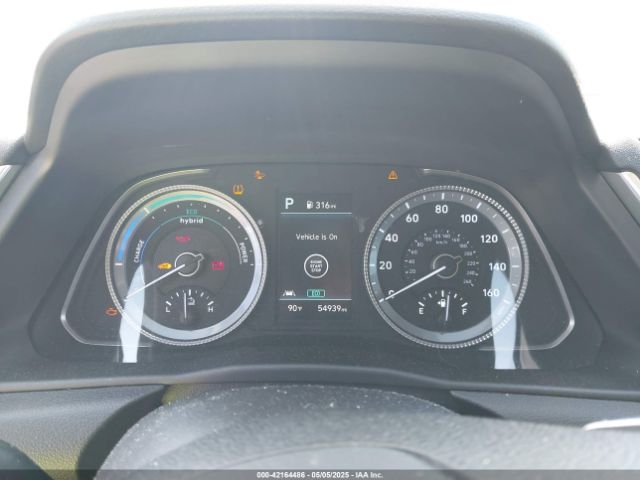 KMHL24JJ0MA020248 Hyundai Sonata Blue