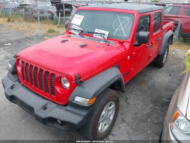 1C6HJTAG6LL129268 Jeep Gladiator Sport S 4x4