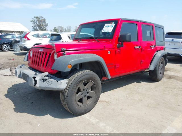 1C4BJWDGXGL174327 Jeep Wrangler Unlimited Sport