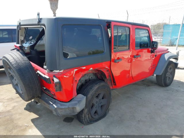 1C4BJWDGXGL174327 Jeep Wrangler Unlimited Sport