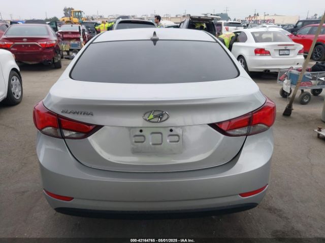 KMHDH4AE9GU490903 Hyundai ELANTRA SE