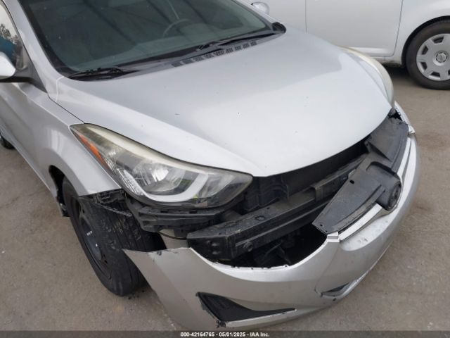 KMHDH4AE9GU490903 Hyundai ELANTRA SE