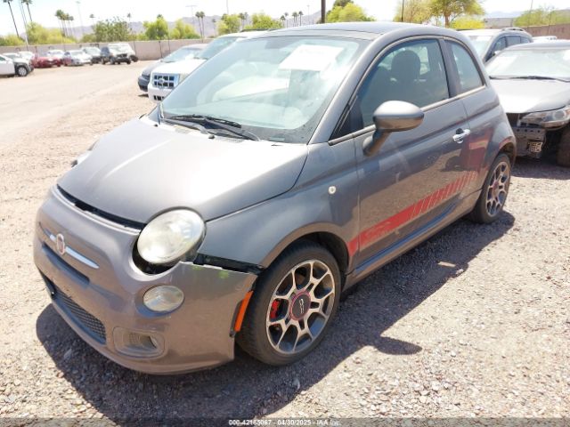 2012 FIAT 500 3C3CFFBR3CT100454 Photo 1