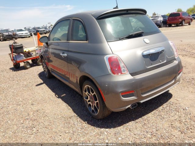 2012 FIAT 500 3C3CFFBR3CT100454 Photo 2