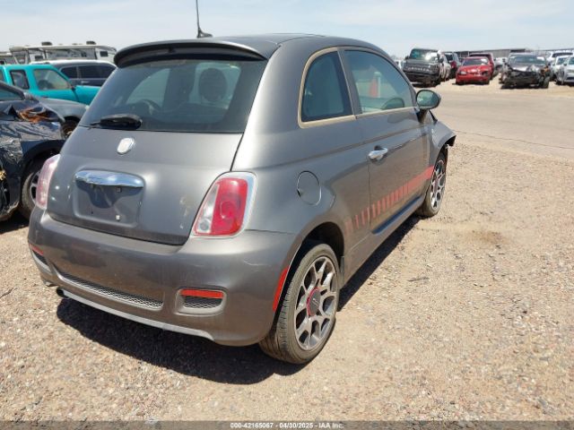 2012 FIAT 500 3C3CFFBR3CT100454 Photo 3