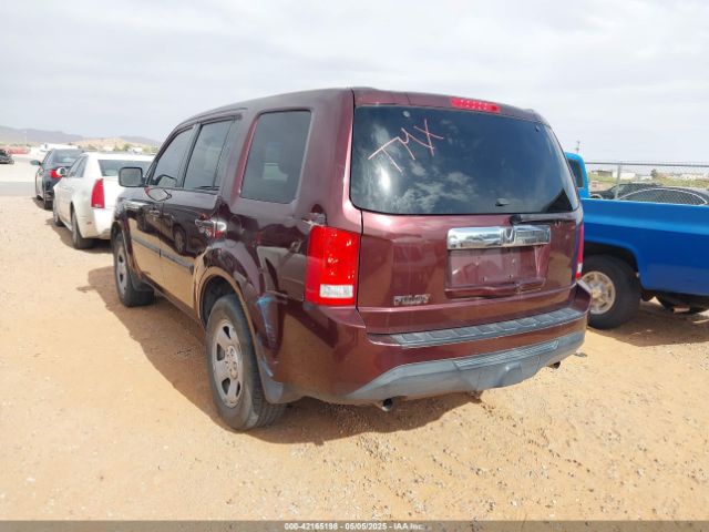 5FNYF3H25EB027535 Honda PILOT LX