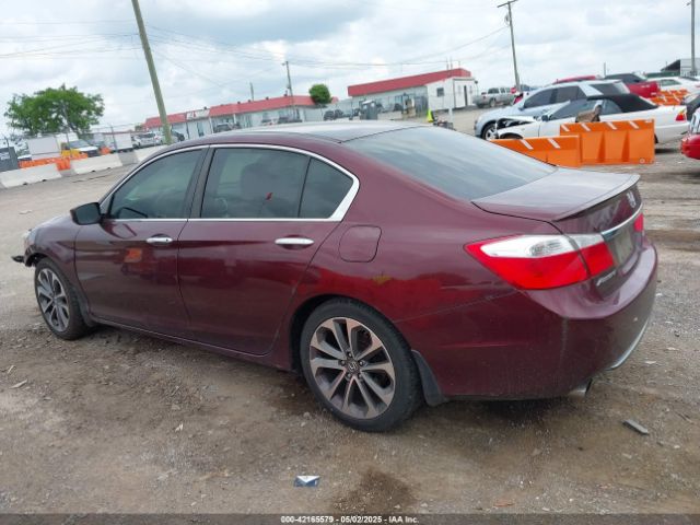 1HGCR2F53EA228840 Honda Accord Sport