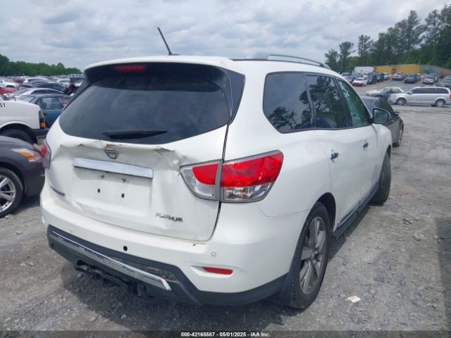 5N1AR2MNXEC693088 Nissan Pathfinder Platinum