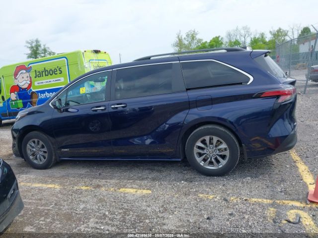 5TDJSKFCXMS024627 Toyota SIENNA XLE