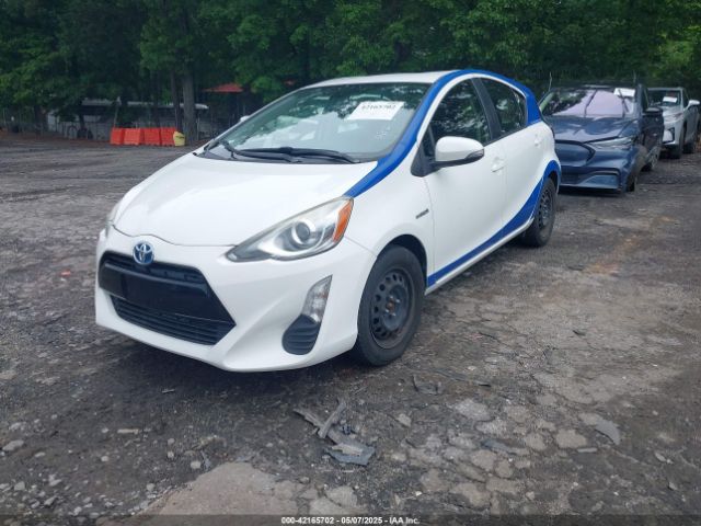JTDKDTB36G1125112 Toyota Prius C Two
