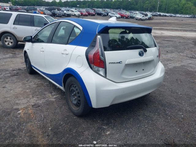 JTDKDTB36G1125112 Toyota Prius C Two
