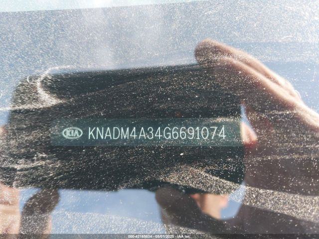 KNADM4A34G6691074 KIA RIO LX