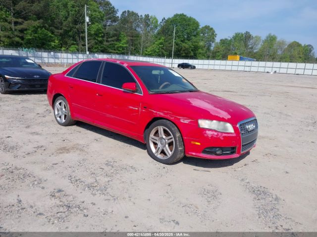 2008 AUDI A4 WAUAF78EX8A054081 Photo 0