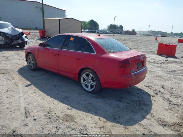 2008 AUDI A4 WAUAF78EX8A054081 Photo 2
