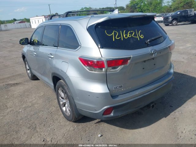5TDJKRFH7FS187694 Toyota Highlander Xle V6