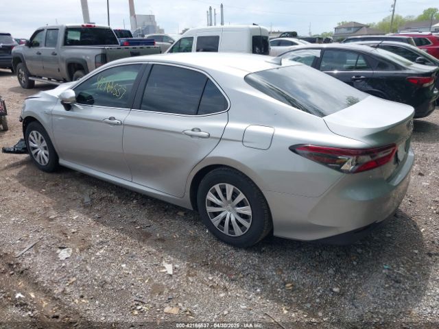 4T1H31AK2MU027484 Toyota Camry Le Hybrid