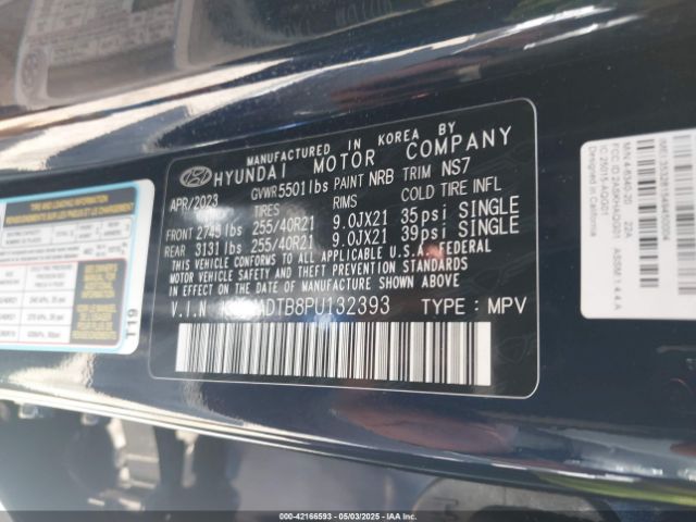 KMUMADTB8PU132393 Genesis Gv70 2.5t Awd